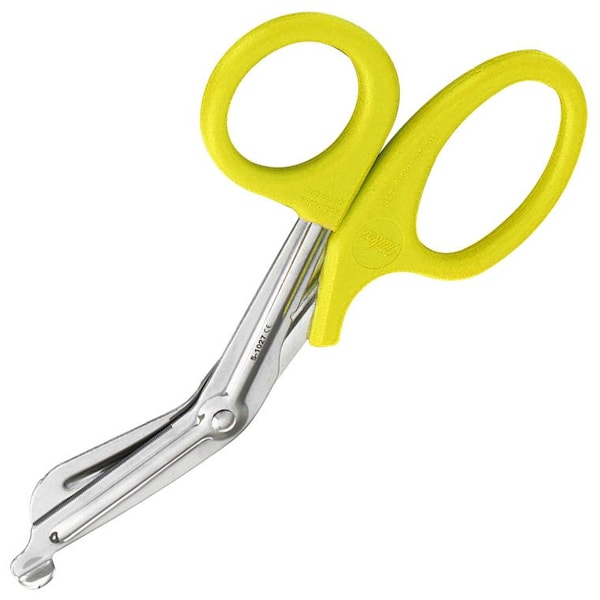 Vantage Universal Bandage And Utility Scissors, 7.5In, Yellow Handle